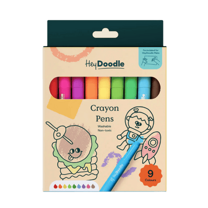 HeyDoodle Washable Crayon Pens