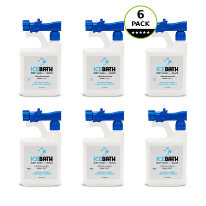 IceBath™ 32oz Cooling Body Wash and Brace | Draw It Out®