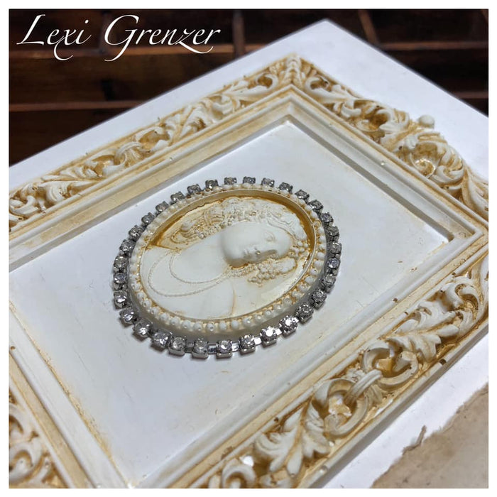 IOD Decor Mould Cameos by Iron Orchid Designs