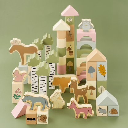 JaBaDaBaDo Building Blocks Forest 50pcs