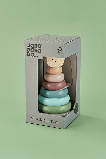 JaBaDaBaDo Stacking Toy Teddy