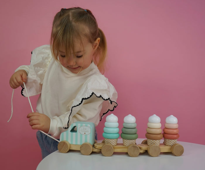 JaBaDaBaDo Truck with Ice Cream Blocks