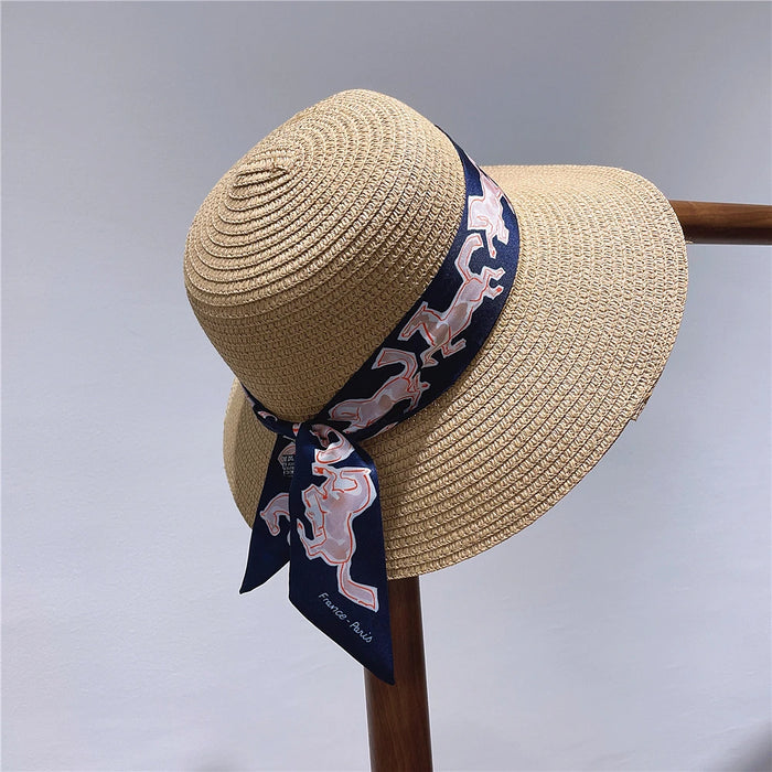 Jela Navy Twilly Skinny Scarf