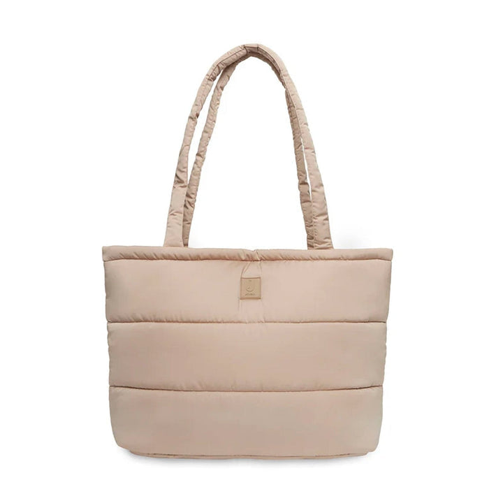 Jollein Medium Puffer Nappy Bag Biscuit