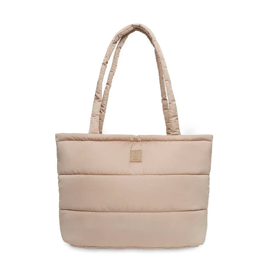Jollein Medium Puffer Nappy Bag Biscuit