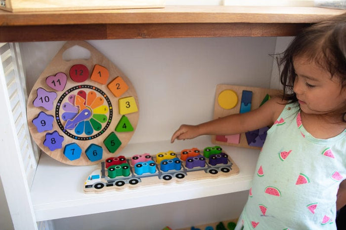 Kiddie Connect 1-10 Car Puzzle
