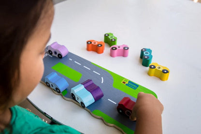 Kiddie Connect 1-10 Car Puzzle