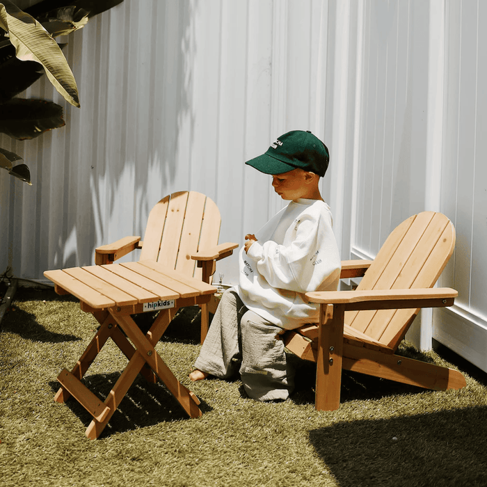 Kids Adirondack Chair & Side Table