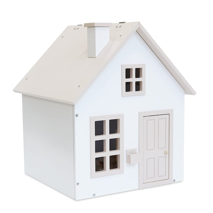 Koda Doll House with Family & Furniture Set Soft pink