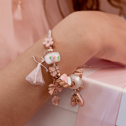 Lauren Hinkley Bella Ballerina Charm Bracelet