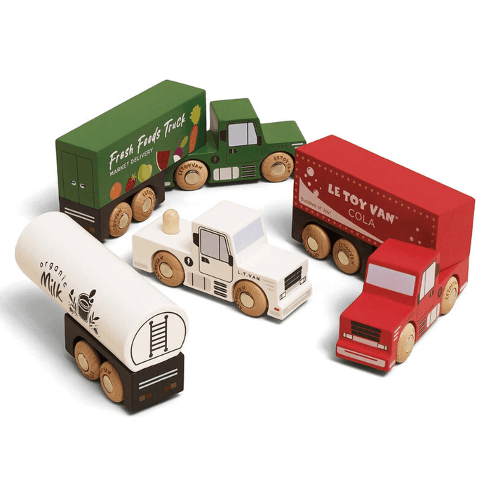 Le Toy Van Wooden Toy Trucks
