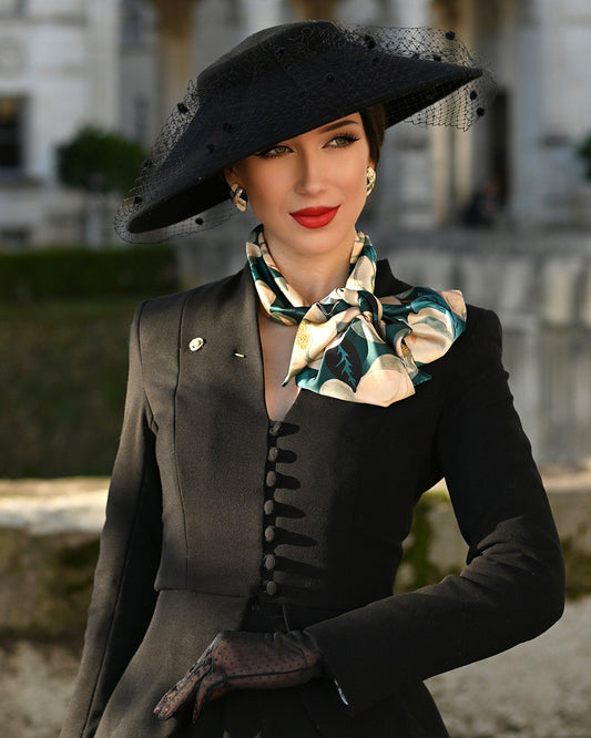 1950s Lilian Jacket - Black
