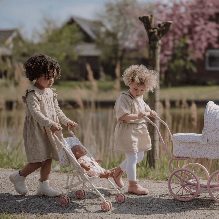 Little Dutch Doll Stroller - Metal - Floral