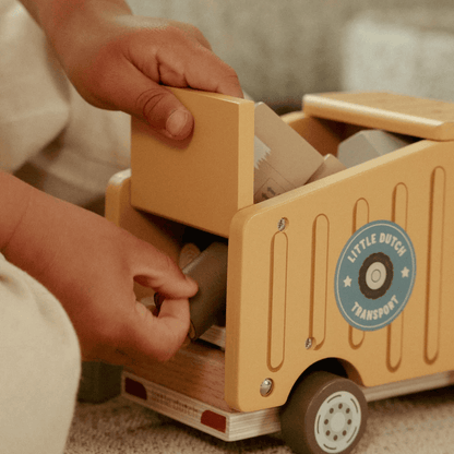 Little Dutch Garbage Truck w/ Peg Dolls