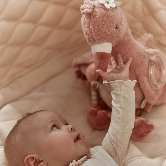 Little Dutch Safari Friends Activity Cuddle Flamingo