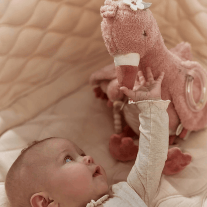 Little Dutch Safari Friends Activity Cuddle Flamingo