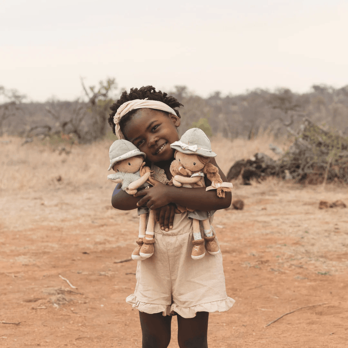 Little Dutch Safari Friends Cuddle Doll Ranger Rosa