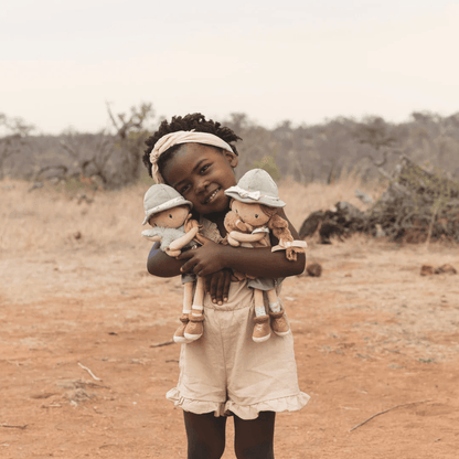 Little Dutch Safari Friends Cuddle Doll Ranger Rosa