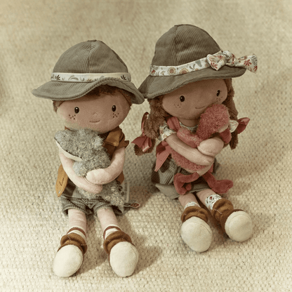 Little Dutch Safari Friends Cuddle Doll Ranger Rosa