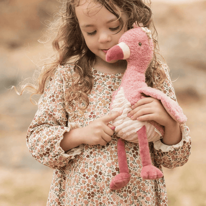Little Dutch Safari Friends Cuddle Flamingo  35cm