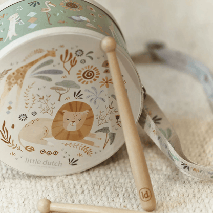 Little Dutch Safari Friends Music Drum