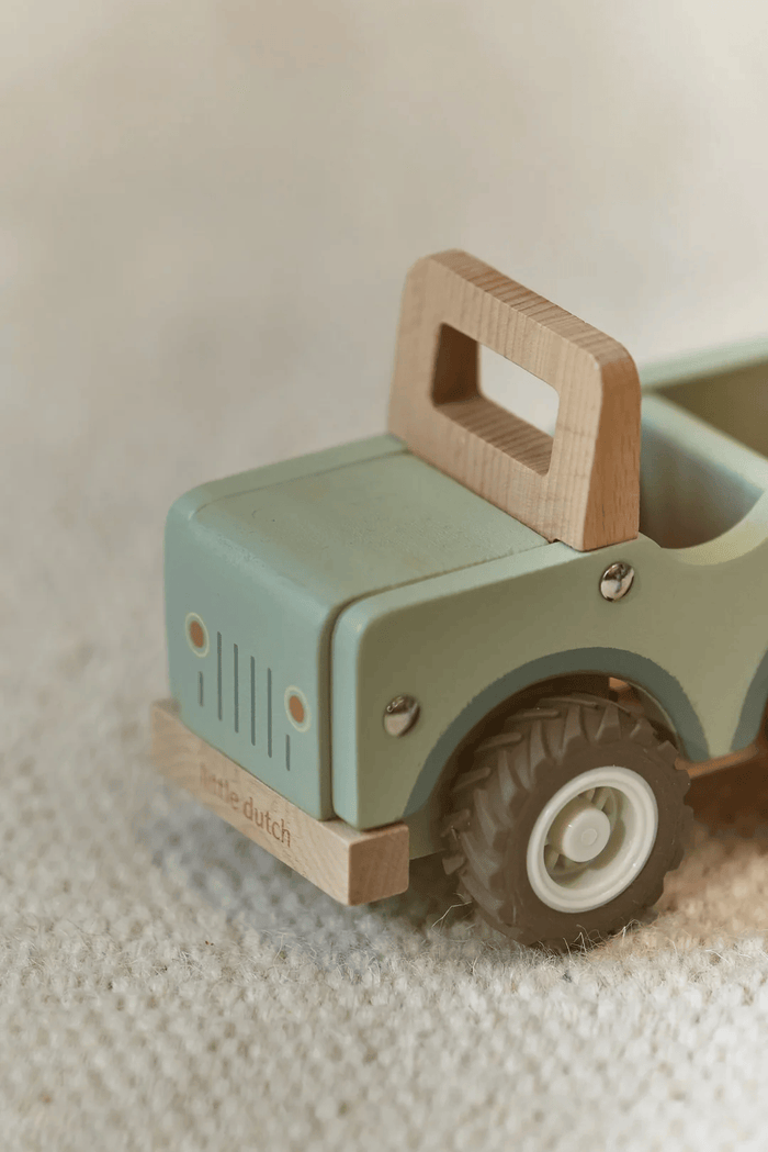 Little Dutch Safari Friends Wooden Safari Car