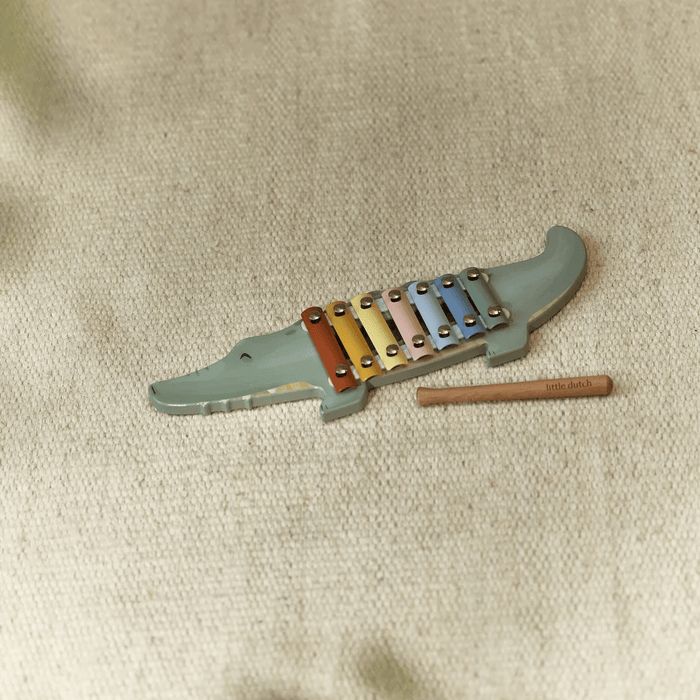 Little Dutch Safari Friends Xylophone Crocodile
