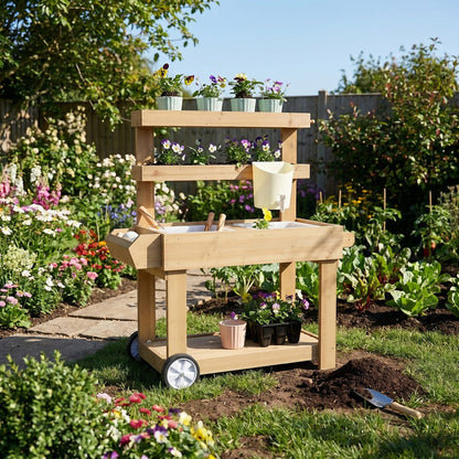 Little Gardener Potting Cart Preorder