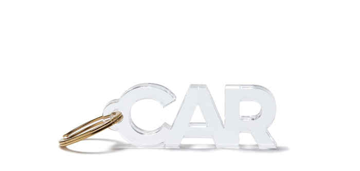 Lucite Keychains