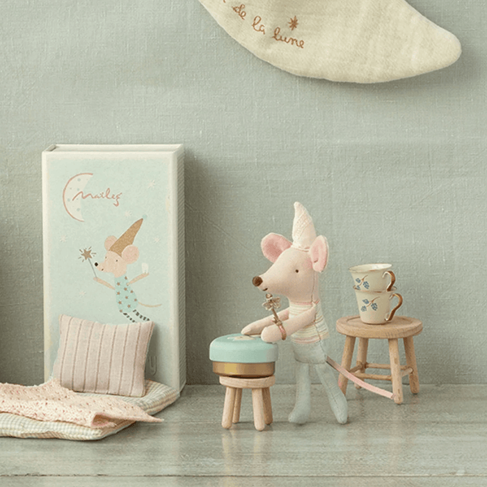 Maileg Tooth Fairy Mouse  Little Brother in Matchbox New