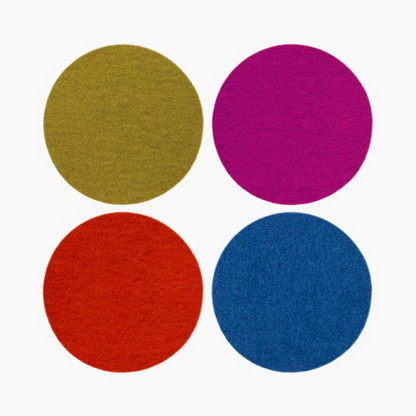 Merino Wool Coasters (Set of 4)
