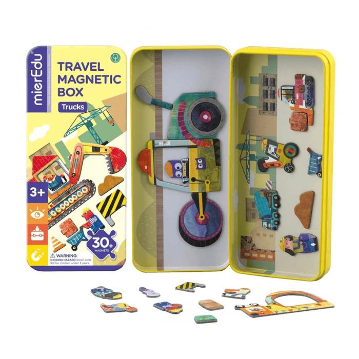 mierEdu - Travel Magnetic Box - Trucks