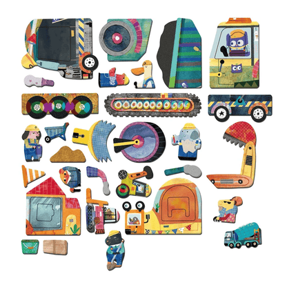 mierEdu - Travel Magnetic Box - Trucks