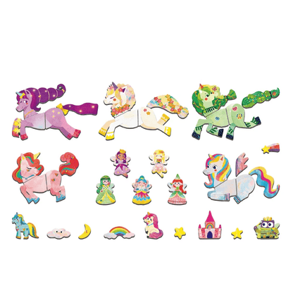 mierEdu - Travel Magnetic Box - Unicorns