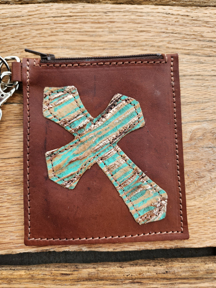 Brown w/ Green Cross