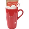 Naughty or Nice Latte Mug #1600