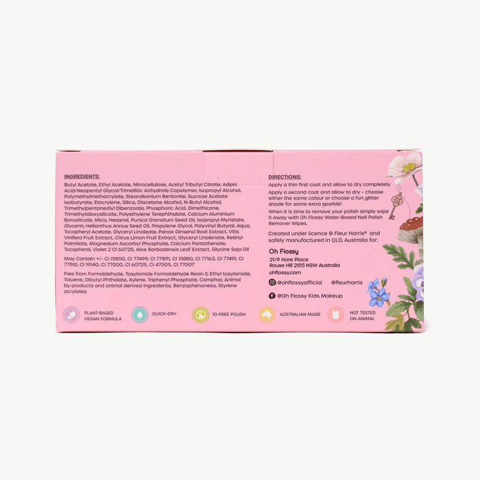 Oh Flossy X Fleur Harris  Garden of Dreams Collection Nail Polish Set