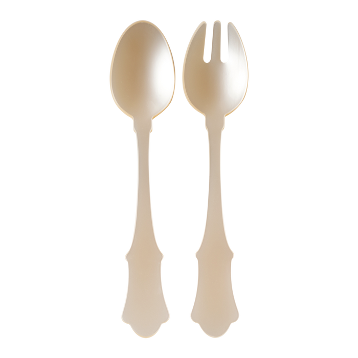 Old Fashioned Salad Server Set