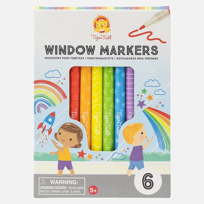 Perspex Easel Creative Bundle with Tiger Tribe Window Markers