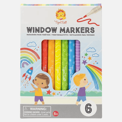 Perspex Easel Creative Bundle with Tiger Tribe Window Markers