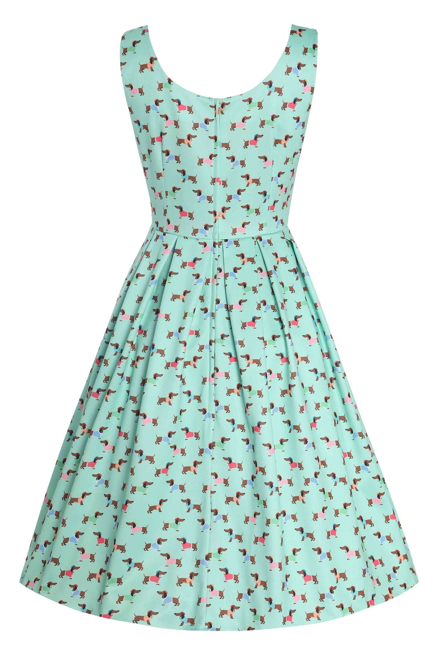 Amanda Picasso Sausage Dog Flared Dress