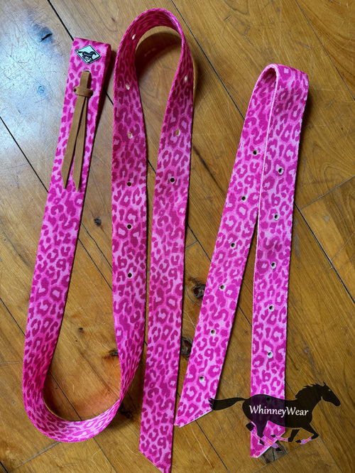 Pink Leopard Cinch Set