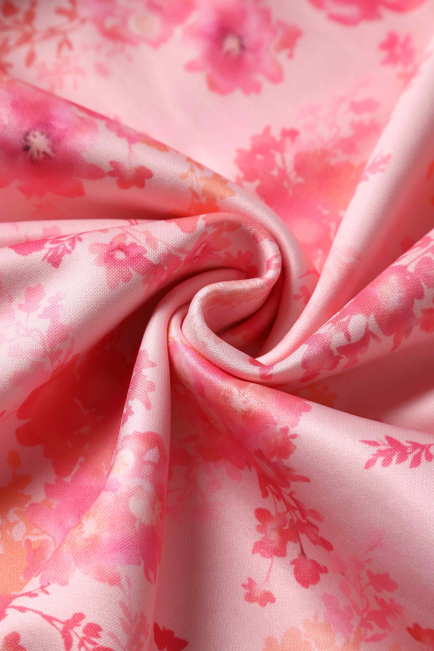 Amanda Pink Shadow Floral Swing Dress