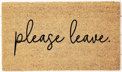 Please Leave Coir Doormats - The Loft/ 36 Eleven