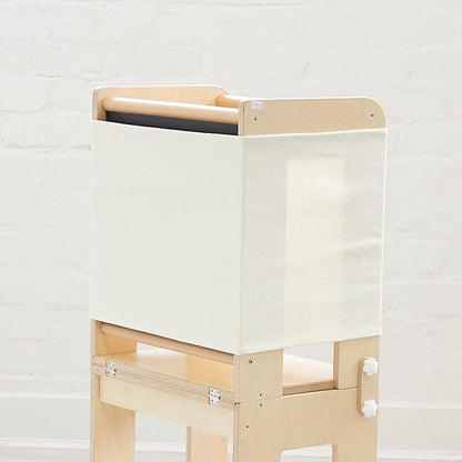 Toddler Safety Guard - 3 in 1 Learning Tower Ivory
