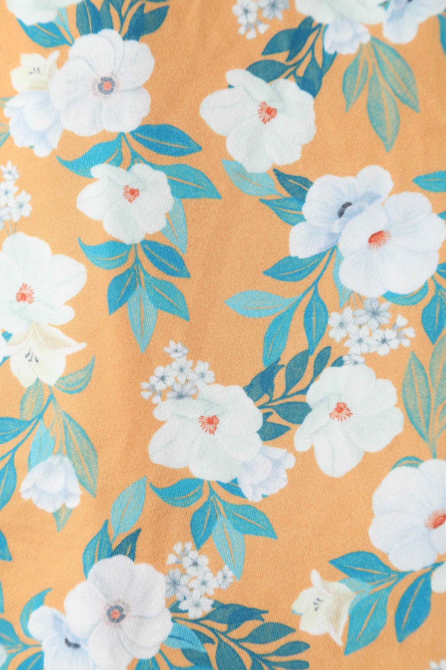 Julia Rosaceae Floral Midi Dress In Yellow