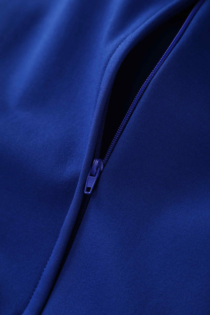 Beverly Royal Blue Off Shoulder Dress