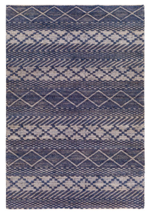 Santa Barbara Jute & Cotton Geometric Rug