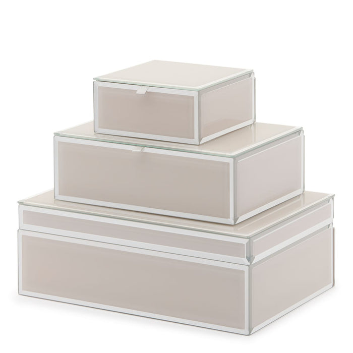 SARA Nude Medium Jewellery Box