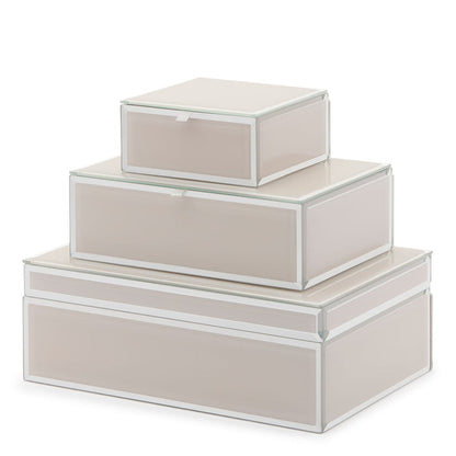 SARA Nude Medium Jewellery Box